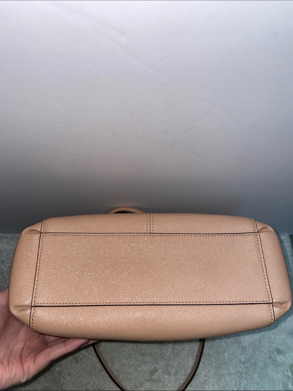 Coach ‘Minetta’ Glitter Crossgrain Leather Crossbody - Picture 7 of 17
